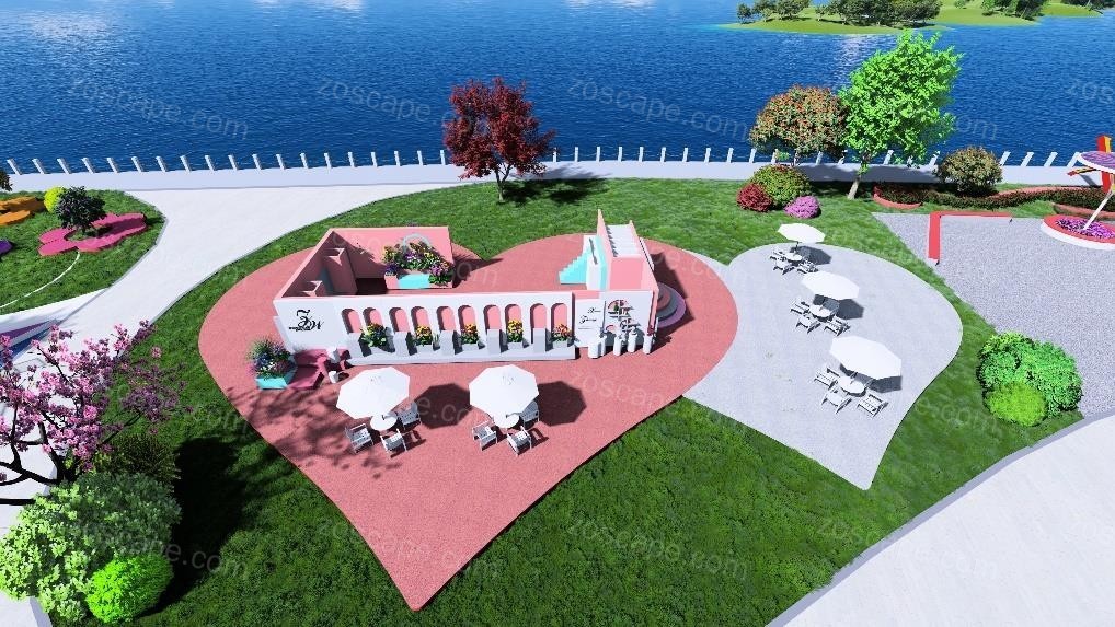七彩洋港爱情主题公园-兰溪市游埠洋港湿地项目设计方案