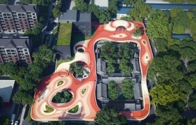 北京四合院幼儿园建筑景观设计 by 景观邦