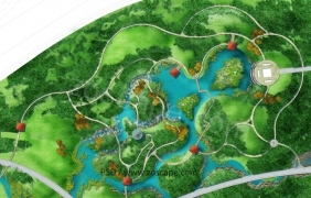Botanical Garden Landscape Design植物园-森林公园景观设计 by llzui