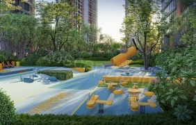 童语全龄儿童活动场地-泳池花园-某高端住宅项目大区景观设计方案 by beamice