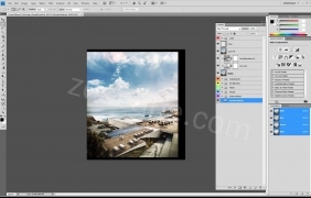 3ds Max- V-Ray -Photoshop滨海景观效果图绘制详解 by Pinar