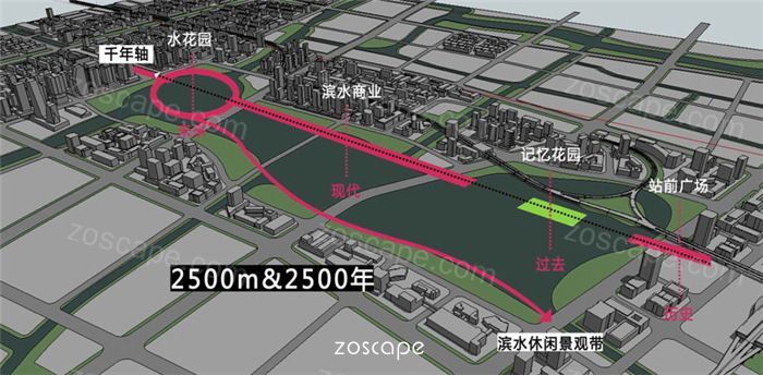 苏州环秀湖城市滨水景观概念规划设计