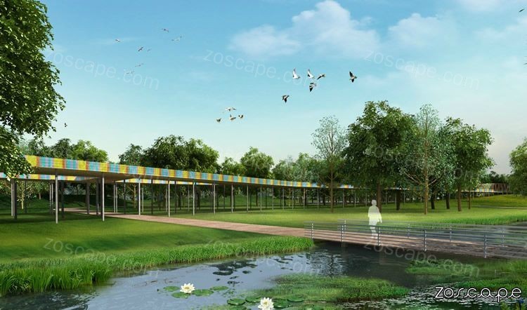 上海顾村公园Gu Village Park景观规划设计