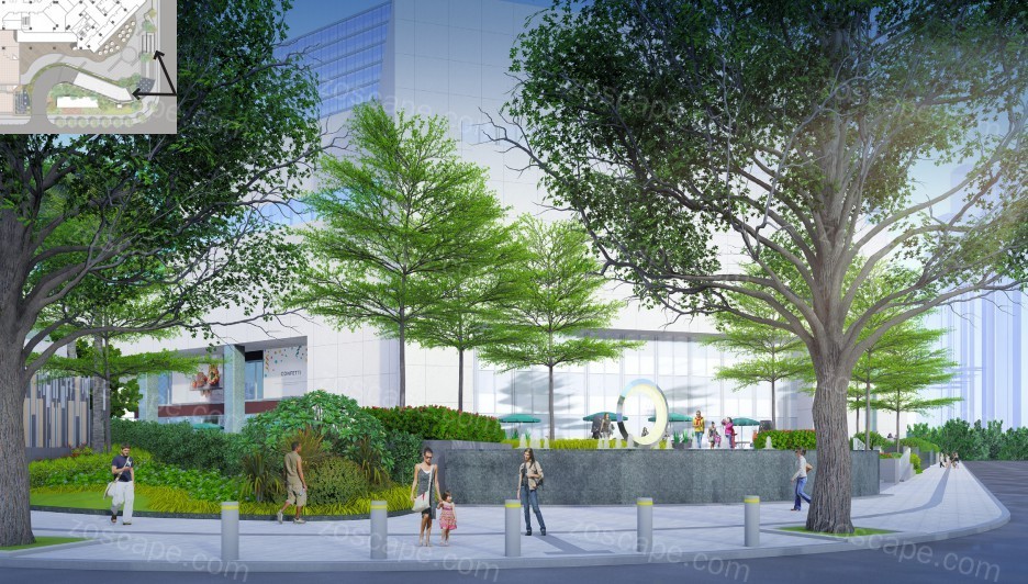大型商业购物中心城市广场更新改造|景观升级改造方案文本
