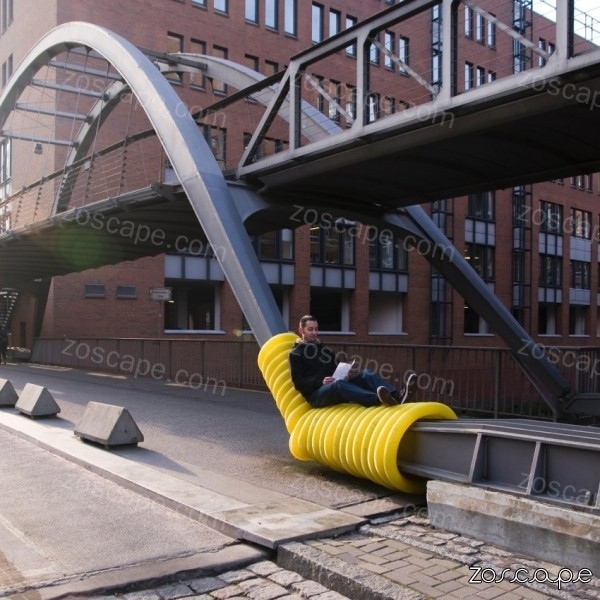 创意城市家具-塑胶休闲椅Urban furniture