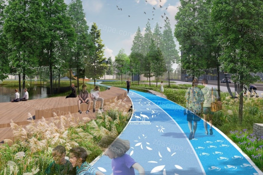 连廊环境整治提升市政公园及防护绿地改造工程|公共绿地新建工程项目