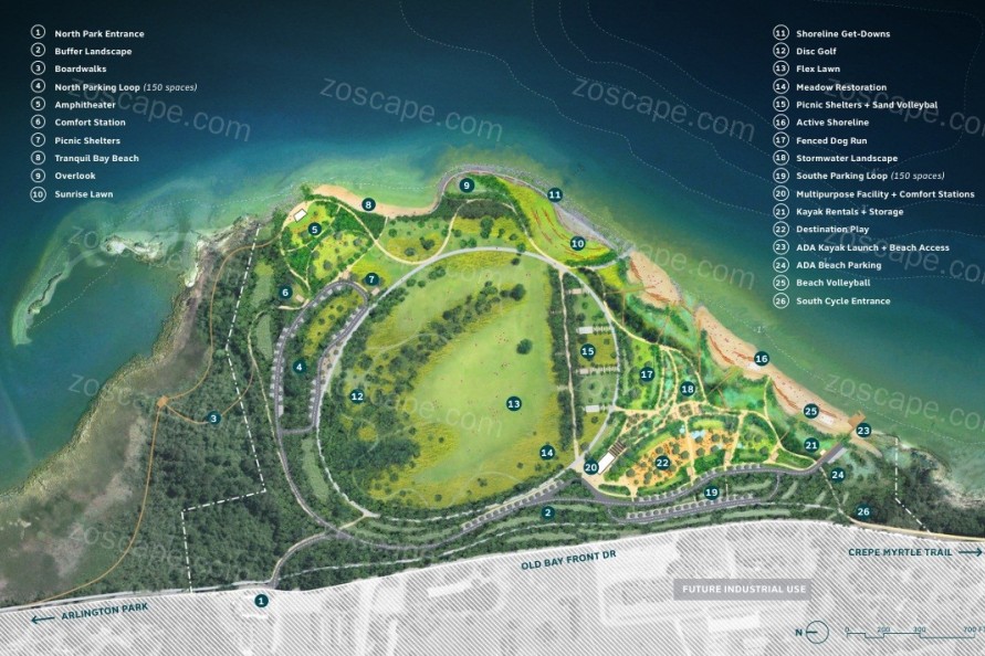 2023城市更新项目/英文/滨海湾湿地公园景观规划设计方案文