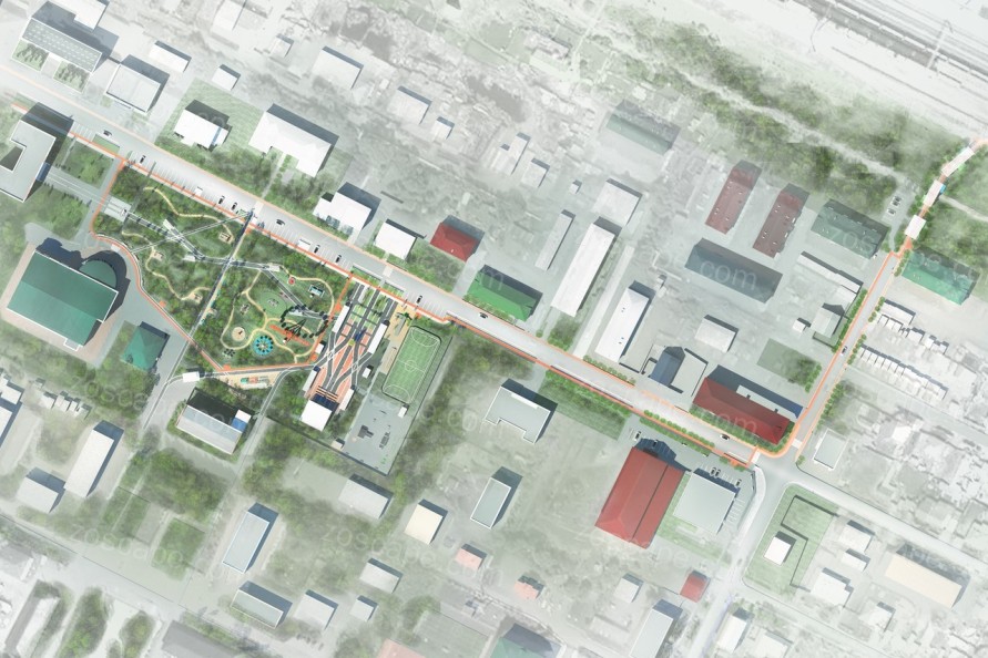 投资1 亿火车车站广场的复兴|火车主题公园|西伯利亚小镇历史