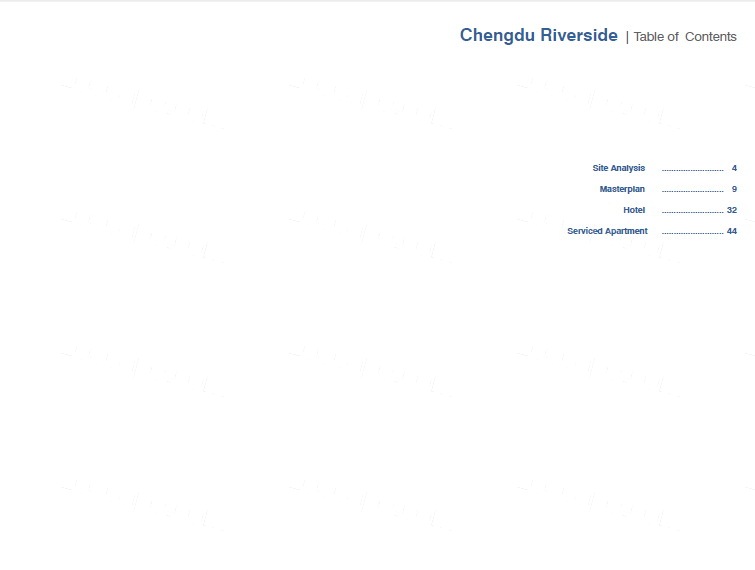 Chengdu Riverside CRD 成都新世纪规划方案文本