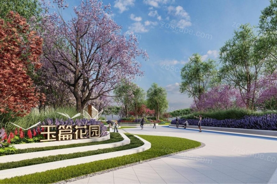 小游园景观设计/文旅连廊环境整治提升玉篇花园改造工程项目