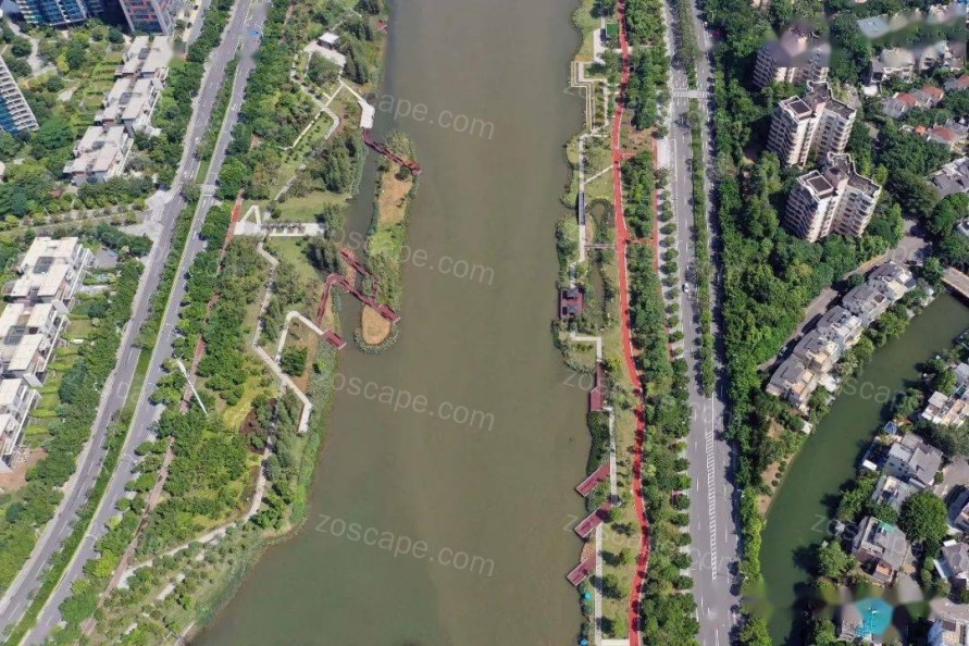 城市公园改造项目|滨江河岸景观|南沙蕉门河公园提升工程园林景
