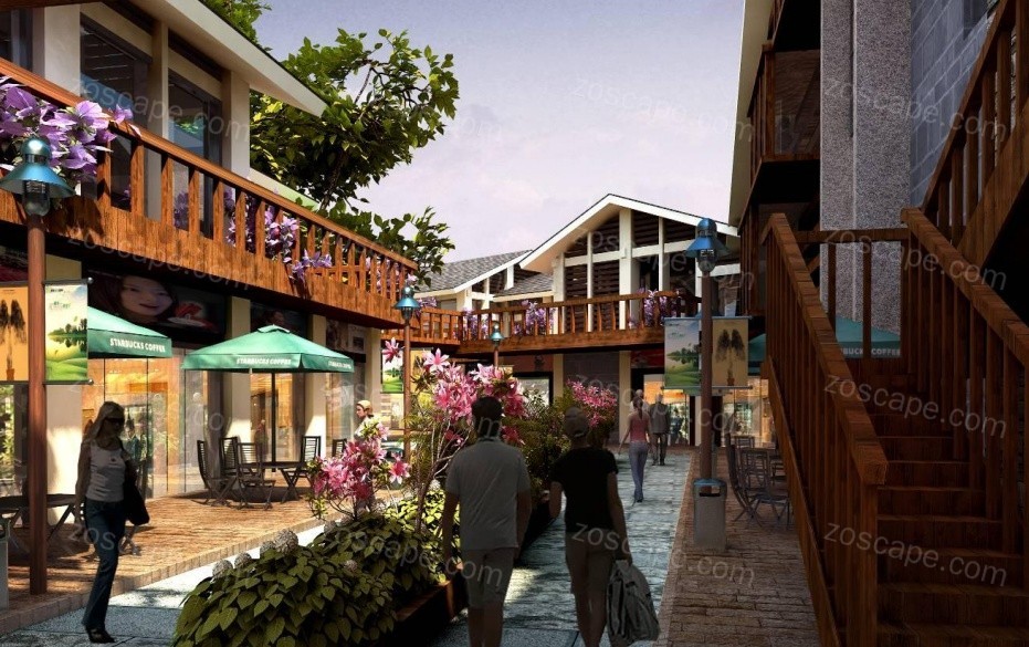 商业综合体规划-商业街区-金水岸文化旅游产业园概念性规划方案
