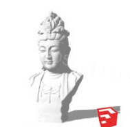 6个中式佛教文化景观小品东南亚泰式雕塑小品SU模型（二）