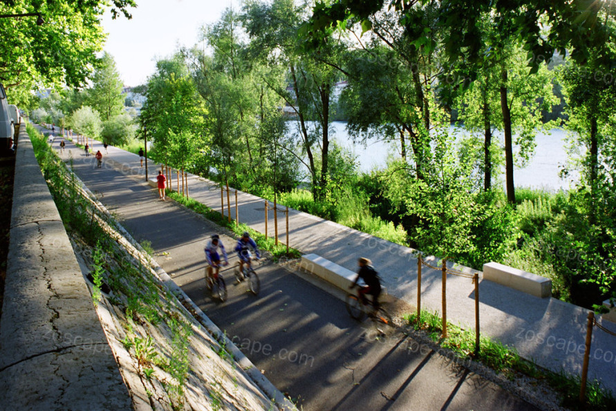 Rhone River Banks 河岸城市滨水景观规划设计