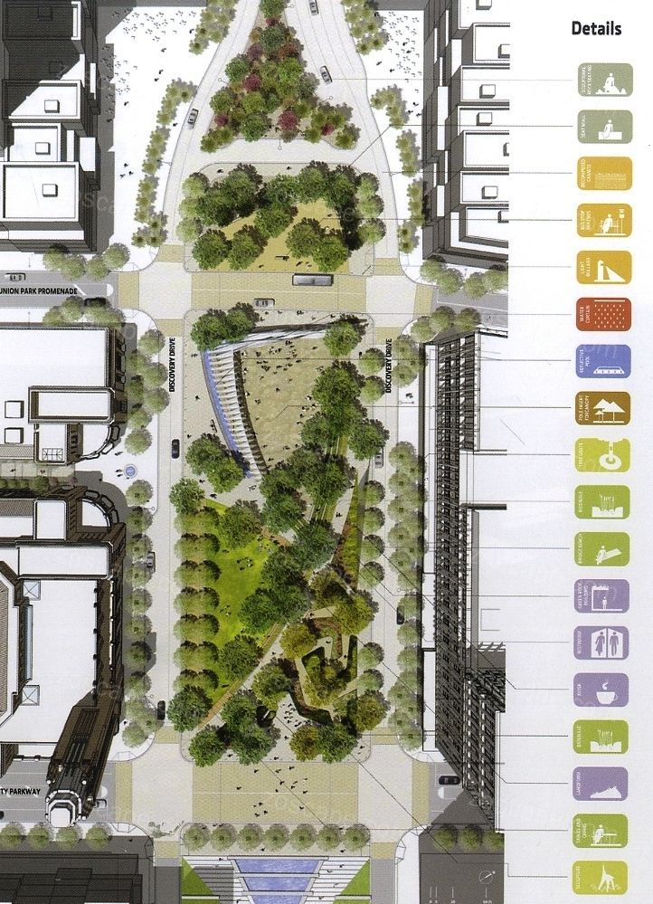 城市公园景观设计平面图
