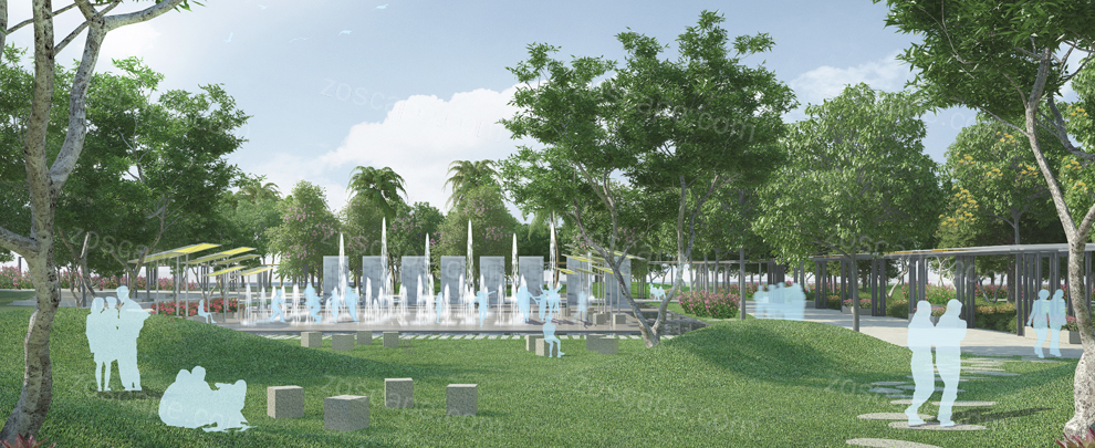 Venezia Central Park,越南芽庄城市中央公园景观设计