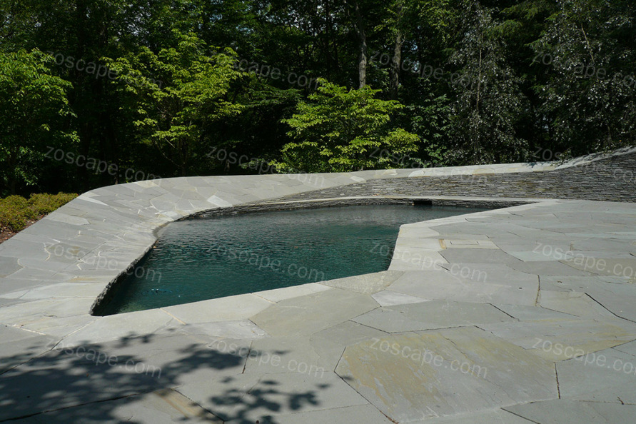 Bedford House Pool ,住宅及游泳池景观设计方案