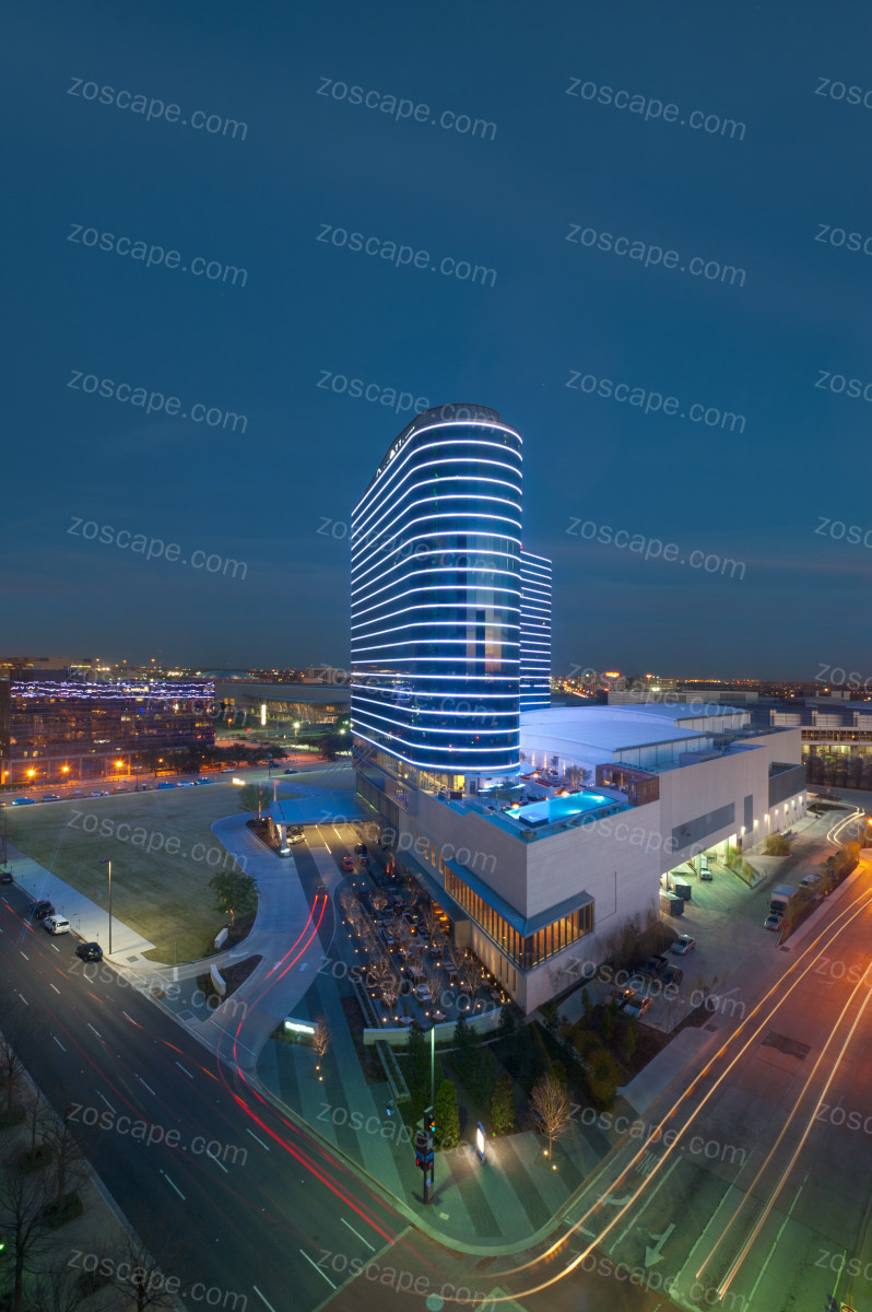 美国 Omni Dallas Hotel酒店建筑景观设计