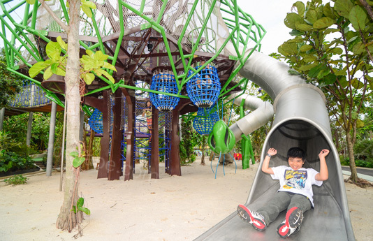 亚洲最好的儿童乐园：Children's Garden新加坡儿童公园景观设计