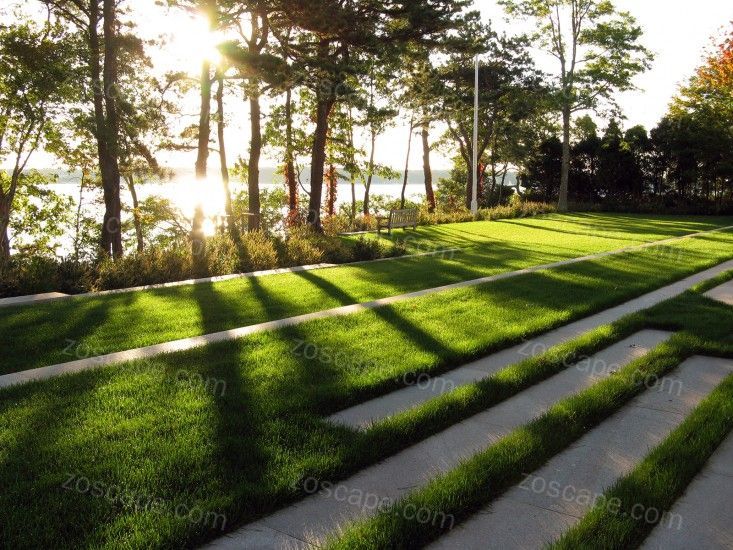 A Very American Garden on Cape Cod 花园草坪景观设计