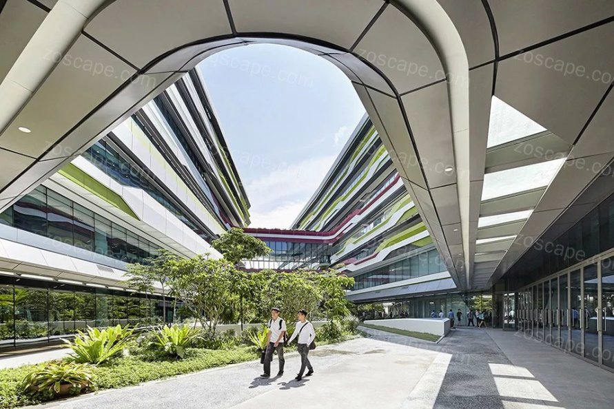 新加坡SUTD 现代大学校园景观设计