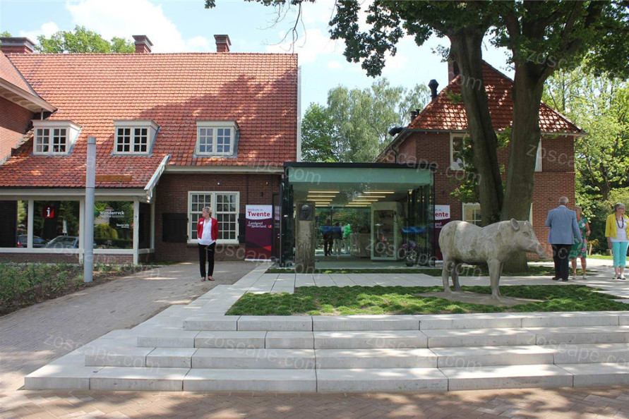 荷兰Wonderryck自然历史博物馆游客中心景观设计