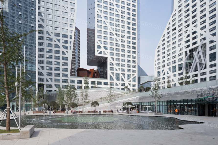 商业综合体广场景观设计