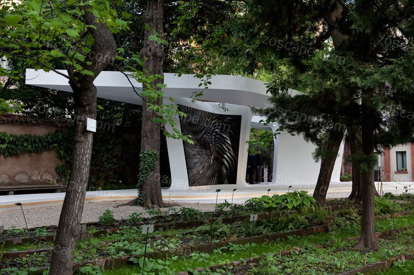 Zaha Hadid秘密花园创意景观凉亭设计