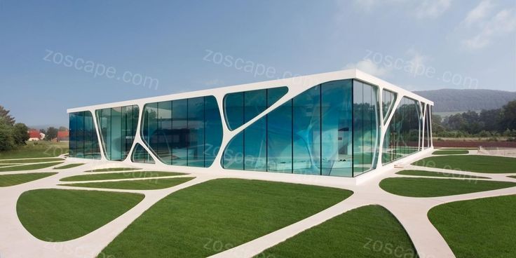 Leonardo Glass Cube创意建筑景观铺装设计
