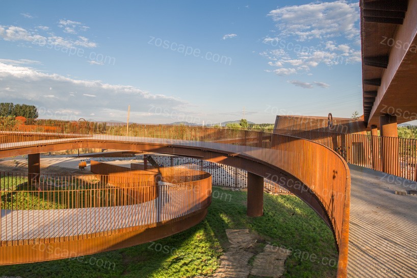 延庆世界葡萄博览会园区景观桥设计