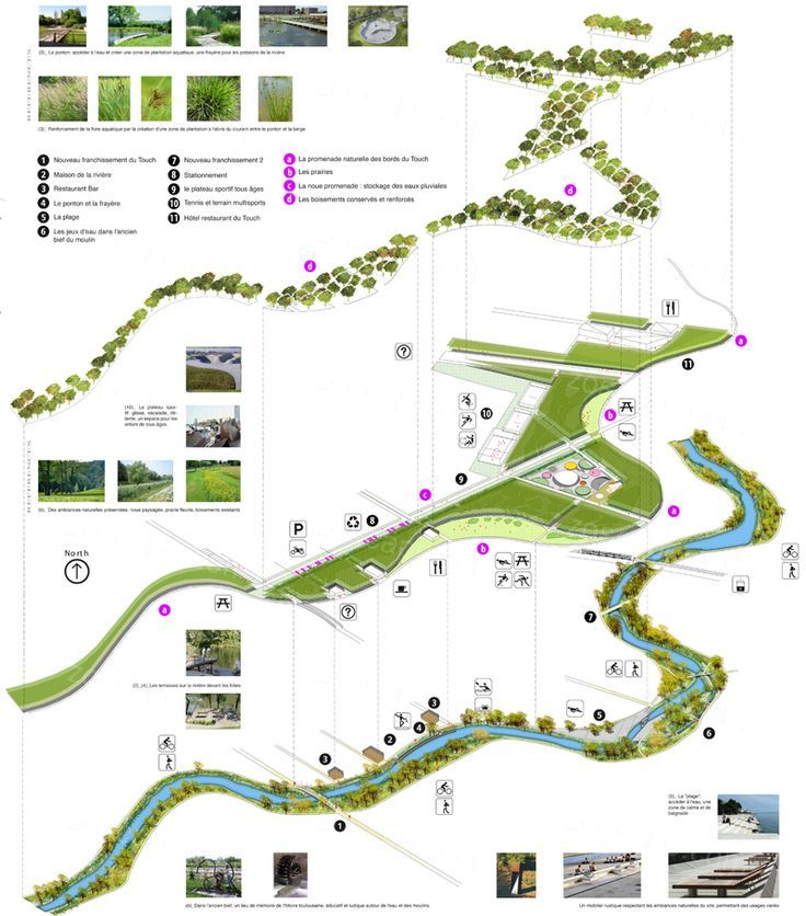 卢兹公园景观规划设计分析图
