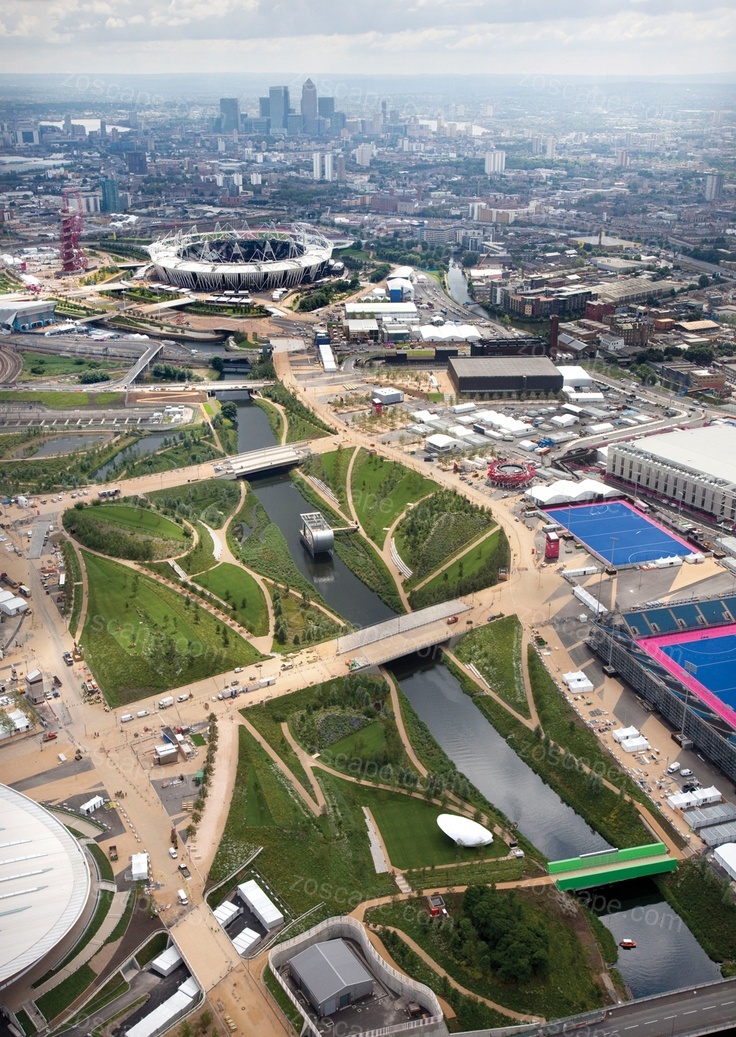 London 2012 Olympic Park伦敦奥林匹克公园景观设计
