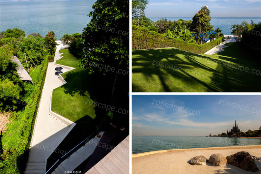 泰国滨海住宅公寓景观设计高清大图