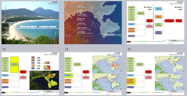 中国深圳市东部海岸公园及海岸带概念城市规划设计