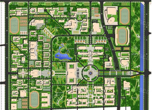 河北科技大学新校区校园景观规划设计方案文本