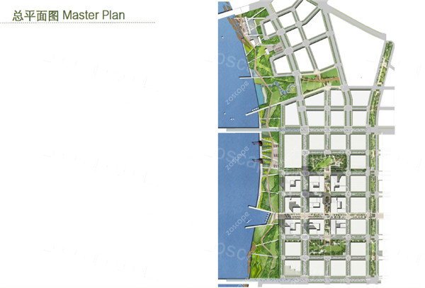 天津于家堡中央公园大道及步行街景观方案设计文本