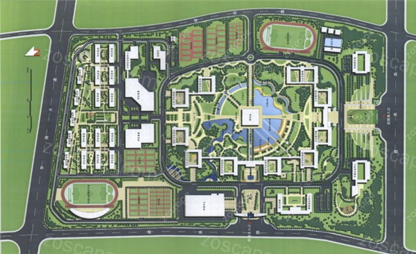 安徽财贸学院景观规划设计方案文本