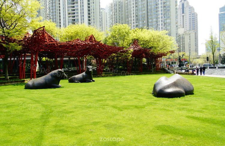 雕塑与景观的对话-雕塑在公园设计中的应用