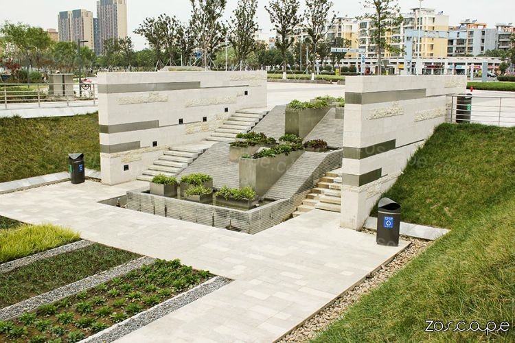 中国苏州昆山莲花湖公园整体景观规划设计